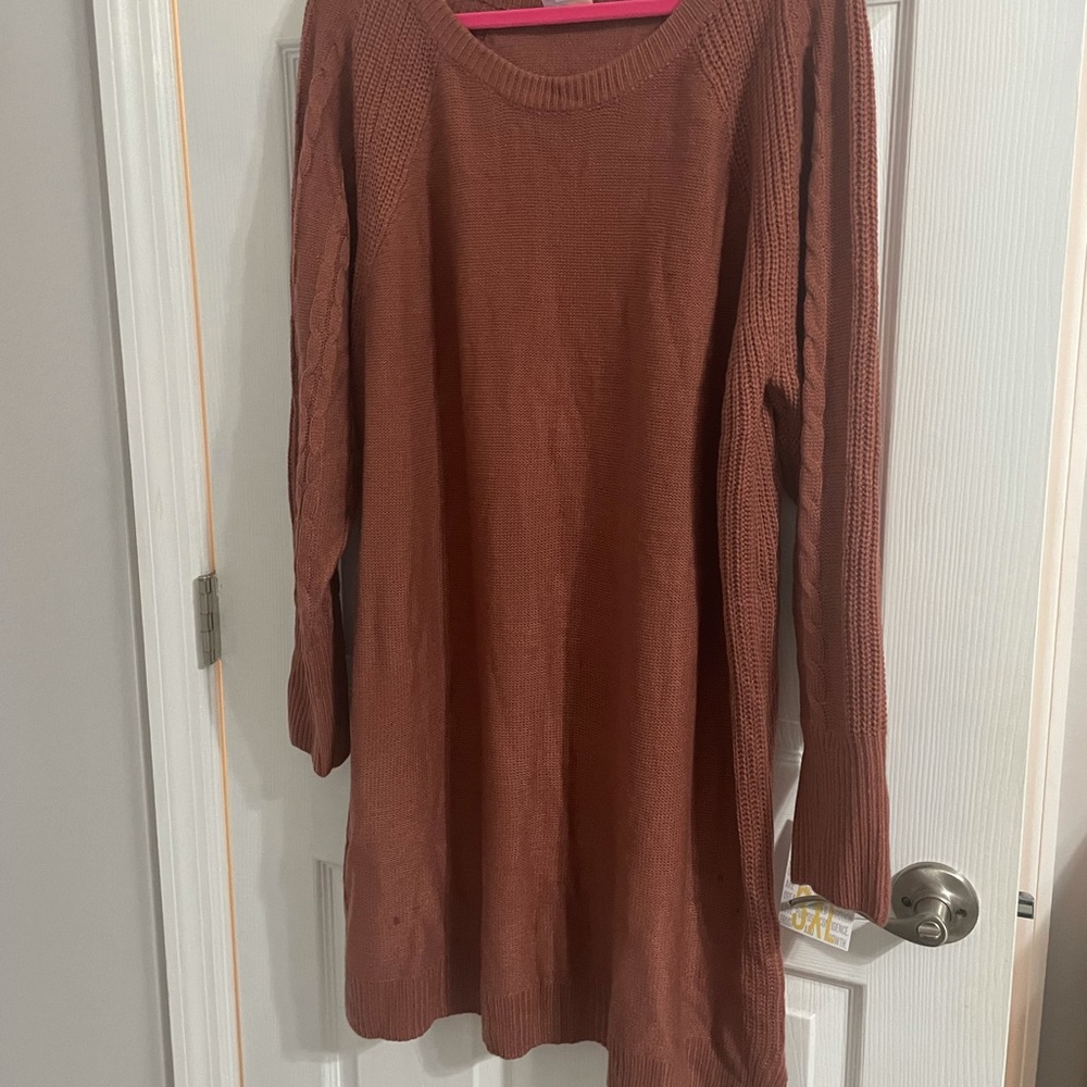 NWT Lularoe Lauren Sweater dress size 3X